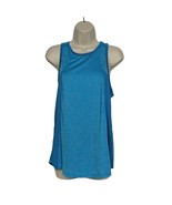 Avia Womens Racerback Tank Top Small Blue Scoop Neck Activewear - €17,32 EUR