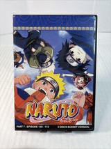 Naruto Part 7 DVD - Episodes 149-172 - 3 Disc Set Like New* - $280.82 MXN