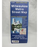 1999 Easy To Read Index Milwaukee Metro Street Map - $26.98 CAD