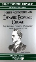 [Audiobook] Joseph Schumpeter &amp; Dynamic Economic Change / 2 Cassettes - £3.57 GBP