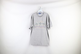 Vintage 90s Disney Mens XL Spell Out Winnie the Pooh Hawaii T-Shirt Heather Gray - £31.03 GBP