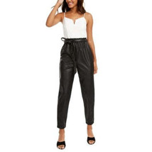 Almost Famous Juniors Bustier Paperbag Jumpsuit, Size Medium - £26.78 GBP