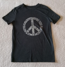 Boys Short Sleeve Let’s Rock Graphic T-shirt - Cat &amp; Jack™ Size L 12/14 - £5.32 GBP