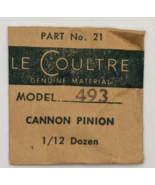 NOS Jaeger LeCoultre - Cannon Pinion - Cal. 493 - Part 21 - £23.35 GBP