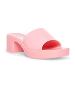 Madden Girl Women&#39;s Palacee Jelly Block Heel Sandal Pink size 7 - New in... - $38.50 CAD