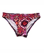 Victoria&#39;s Secret Boho Ikat Bikini Bottom Size S Orange Purple Festival ... - $14.84