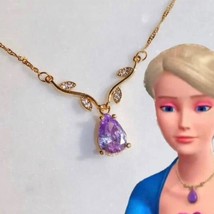 Barbie Island Princess Rosella Inspired Pendant Necklace Fairytopia Barbiecore - $39.60