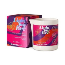 Love Light My Fire Monoi Massage Candle, Large, Soothing Aromatherapy - $955.87 MXN