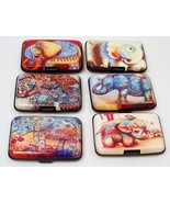 Hippie Boho Elephant Design Aluminum RFID Blocking Wallet 6 Designs NEW - $12.49