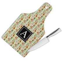 Christmas Wishes : Gift Cutting Board Seamless Pattern New Year Seasons Greeting - £23.17 GBP