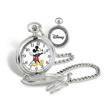 Disney Mickey Mouse With Chain Pocket Watch #23 - $54.00