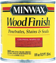 Minwax Wood Finish Semi-Transparent Colonial Maple Oil-Based Wood Stain 0.5 Pt. - £19.98 GBP