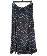 NWT LOFT Slate Blue Gray Midi Skirt Size 10 Summer Resortwear Lightweigh... - $40.60 CAD