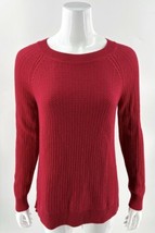 Old Navy Womens Tunic Sweater Size Small Red Cotton Blend Long Sleeve NEW  - £19.78 GBP