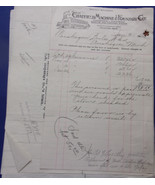 Vintage Chatfield Machine &amp; Foundry Co Escanaba MI 4 Documents 1919 -1920  - $27.42 CAD