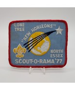 Vintage 1977 BSA Lone Tree New Horizons Scout-O-Rama North Essex Patch - $25.54 CAD