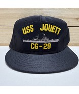 Vintage USS Jouett MILITARY Hat CG-29 Ship Hat New Made In USA By AJD He... - €25,78 EUR
