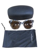 SALVATORE FERRAGAMO 54mm Cat Eye Sunglasses Violet Havana SF877S w/ Receipt - $39.55