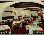 Chalet Suisse Restaurant Dining Room New York City NYC UNP Chrome Postca... - $6.88