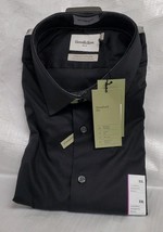 Men's XXL Goodfellow & Co Black Standard Button Down Collared Long Sleeve Shirt image 2