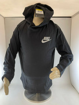 NIKE BOY&#39;S LIGHTWEIGHT T-SHIRT HOODIE ASSORTED SIZES NWT AJ0177 010 - $16.99