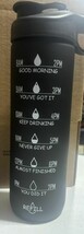 Water Bottle Motivational 32oz Time Marker, Sports Fitness Workouts Walk... - €6,02 EUR