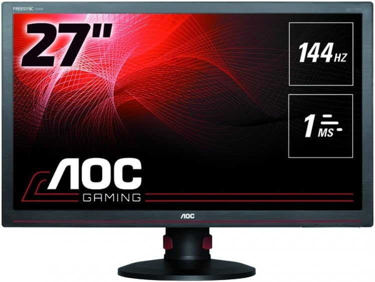 AOC 27 inch 144 Hz LED Gaming Monitor, 1 ms Response Time, Height Adjust - $359.77
