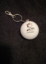 Snoopy Peanuts Keychain Golf Ball with Clip - £11.09 GBP