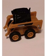 JOHN DEERE Skid Steer Loader 3&quot; x 2&quot; Tan/Golden Hard Plastic Toy Missing... - £7.64 GBP