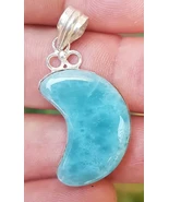 great larimar handcarved MOON 925 sterling silver Gemstone pendant (lar-... - €41,55 EUR great larimar handcarved MOON 925 sterling silver Gemstone pendant (lar-... - €41,55 EUR