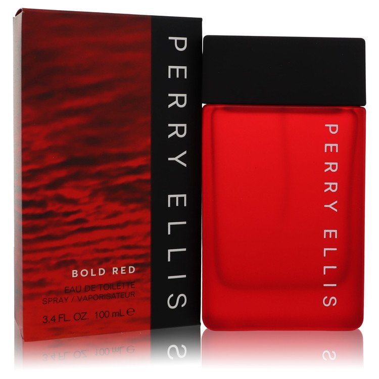 Perry Ellis Bold Red by Perry Ellis 3.4 oz Eau De Toilette Spray - £24.46 GBP