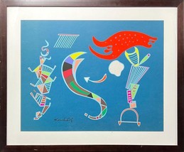 Wassily Kandinsky The Pfeil Fr Platte Signiert Offset Lithographie - £167.06 GBP