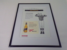 2004 Miller Lite Beer / Football Framed 11x14 ORIGINAL Advertisement - £27.68 GBP