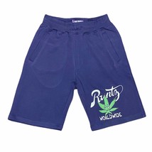 Runtz men&#39;s pull on smokestock shorts in Navy - size S - £49.60 GBP