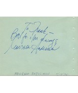 Maureen Anderman Signed Vintage Album Page Tony Winner - £23.34 GBP