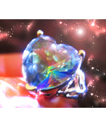HAUNTED RING ASCENSION LIGHT BODY ALIGNMENT DAILY MIRACLES MAGICK MYSTICAL  - £67.90 GBP