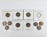 Lot 12 Buffalo Nickels Various Dates some sleeved, some loose - $39.59