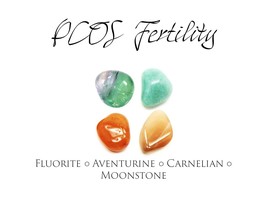 PCOS Women Crystals ~ Fertility Help And Balance Hormones - £11.71 GBP