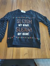 Sleigh My Name Christmas Size Small Women&#39;s Sweater-Brand New-SHIPS N 24... - £27.12 GBP