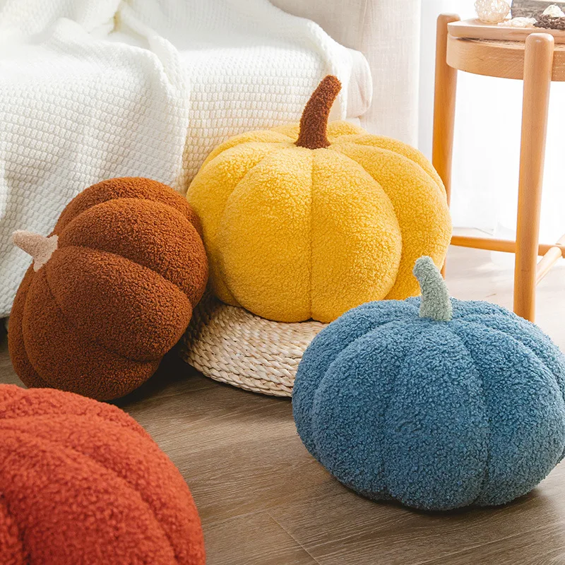 Play Promotion Ins Hot Sale Funny Pumpkin Pillow A Special-shaped Sofa Cushion H - £23.61 GBP