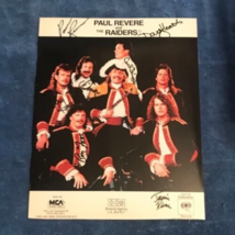 Paul Revere The Raiders Signed Autograph Press Photo Mark Lindsay American Rock - £25.26 GBP