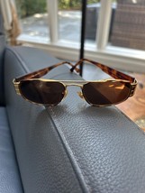 Gold Frame Brown Lens Women&#39;s Sunglasses - $34.65