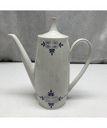 JLMENAU Graf von Henneberg Porzellan Floral Teapot Germany Gooseneck KG ... - $44.52 CAD