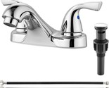 The Aolemi Bathroom Faucet, Which Is Polished Chrome, Is A Double-Handle... - $50.93