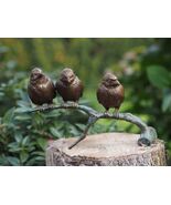 3 Pássaros em Bronze 12x9x20cm - $113.27