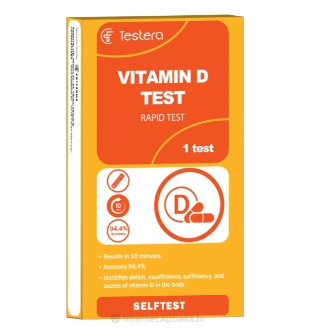 Testera Rapid Test for Vitamin D Cassette - $14.10