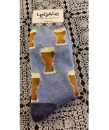 Legale Socks Mens Crew Shoe Size 8 to 12 Craft Beer So Crafty Brand New ... - £9.63 GBP