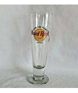Hard Rock Cafe Aspen Save the Planet Souvenir Tall Pilsner Beer Glass - £7.40 GBP