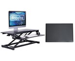 Rocelco Standing Desk Converter and Floor Mat - 31.5 Inch Sit Stand Up D... - $253.99