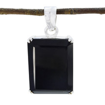 Bijoux en onyx noir Bijoux d&#39;anniversaire Pendentif en argent sterling 925... - £23.12 GBP